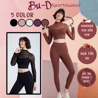 Bộ đồ tập thể thao gym,yoga nữ thiết kế dây lưới cao cấp(tách lẻ bán)(mã luoi418)