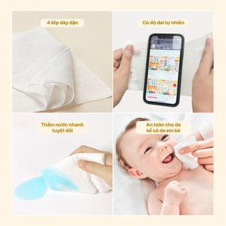 Thùng  Giấy ăn Top Gia gấu trúc, thùng giấy ăn rút  cao cấp Top Gia