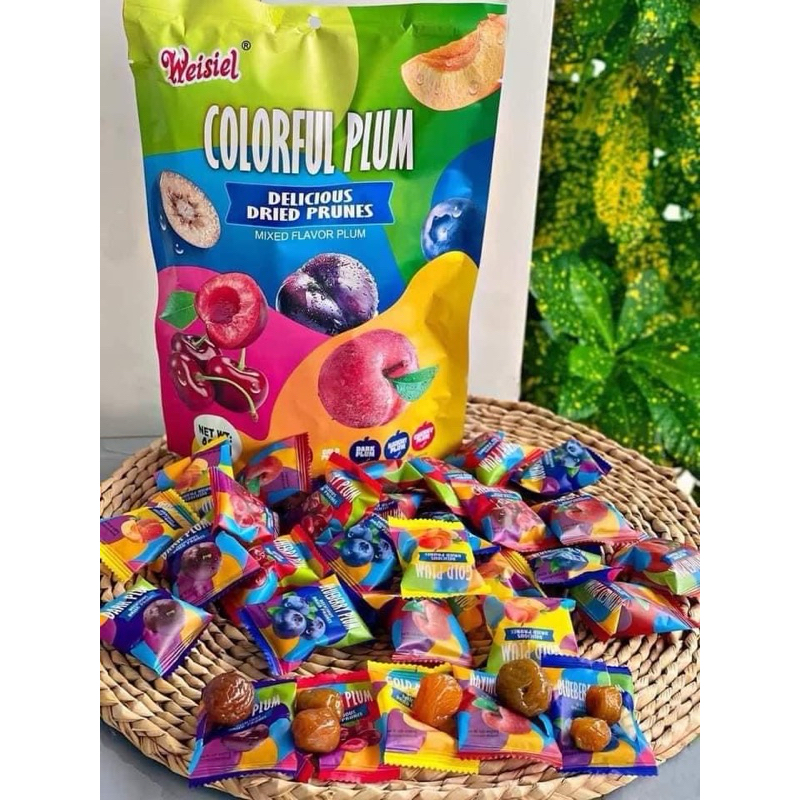 combo 5 gói omai mận mix 408gam
