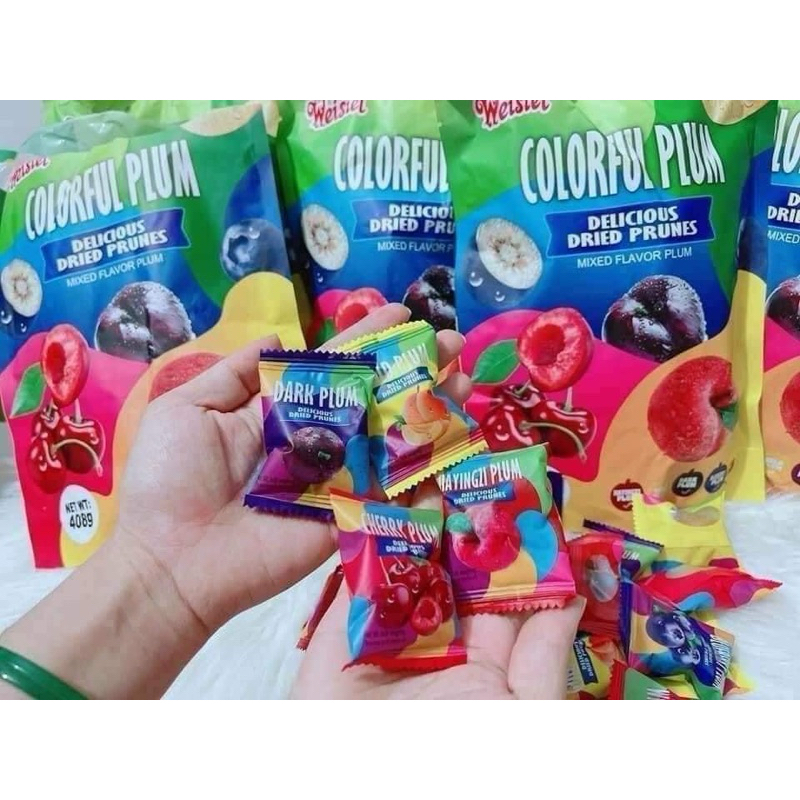 combo 5 gói omai mận mix 408gam