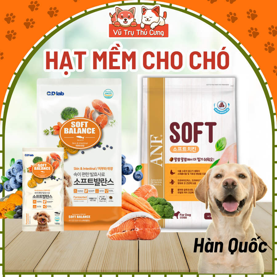 Thức Ăn Hạt Mềm Cho Chó ANF, Soft Balance Hàn Quốc (Date 2025) | Shopee ...