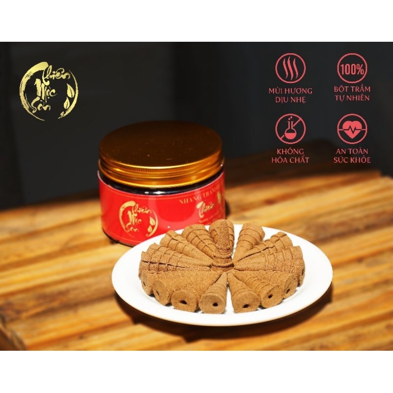 [ 40 Nụ Loại Đặc Biệt] Nụ Trầm Hương Thiên Mộc Sơn- Thơm Mùi Ngọt Lưu Hương Dài lâu - Không hóa chất