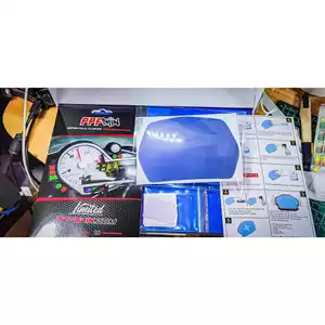 PPF xám khói nhạt Yamaha excenter 155 2023 ... UPPF dán bảo vệ mặt đồng hồ xe