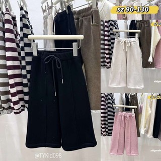 Quần áo trẻ em, Quần ống suông bé gái, chất nỉ lót nỉ dày dặn 3 màu cho bé 9-25kg Q098 | Tiểu Yến KID