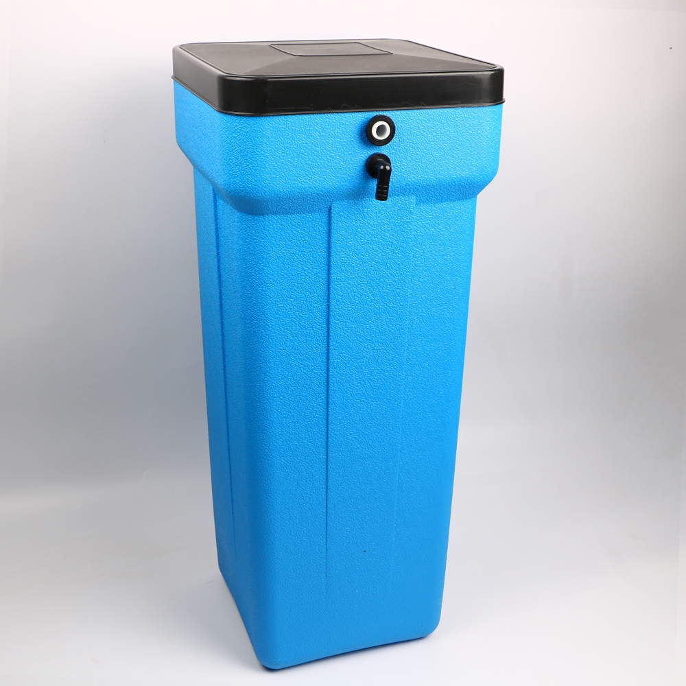 Thùng muối hoàn nguyên nhựa nguyên sinh PE 60L, 70L, 100L