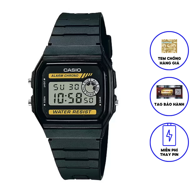 Dong ho best sale casio f91w