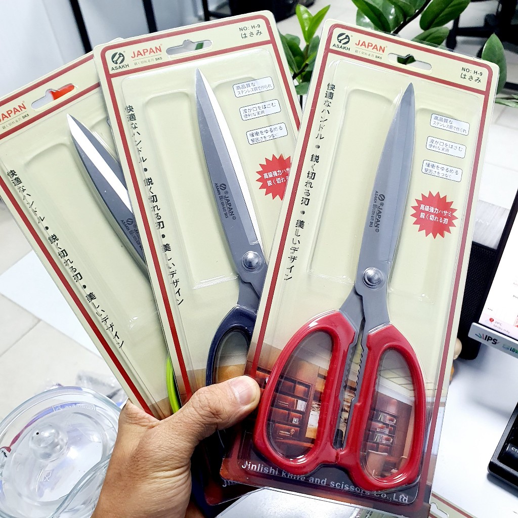 Kéo Inox Văn Phòng Nhà Bếp, Kéo Cắt Giấy Size Lưỡi Dài | Shopee Việt Nam
