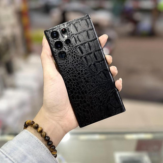 Dán mặt lưng skin vân giả da cá sấu Samsung S24Ultra S23Ultra S22Ultra S21Ultra S20Ultra Note 20Ultra S23 S22 S21 Note 0