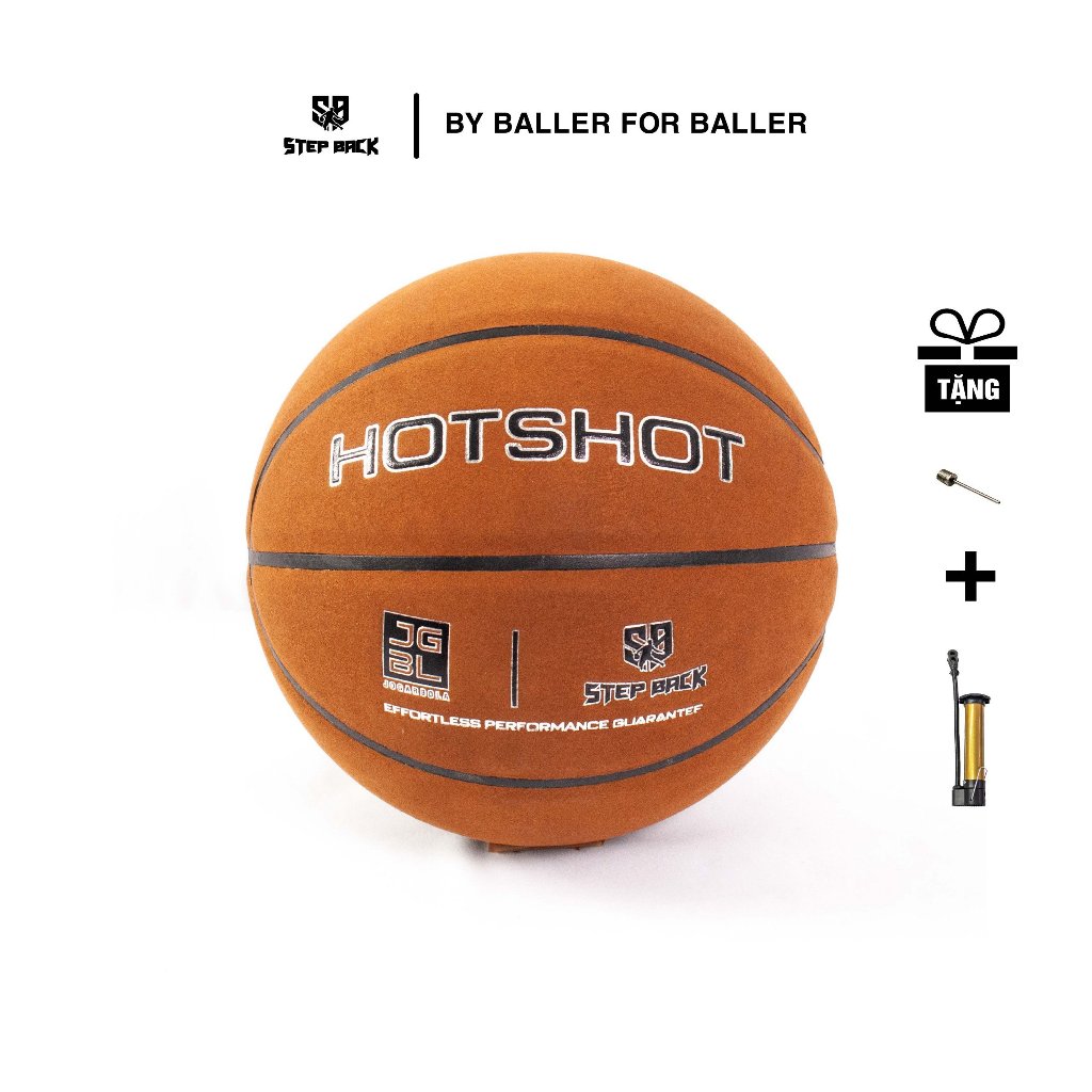 Bóng Rổ Da Lộn Jogarbola x StepBack - HOTSHOT - Size 7 | Shopee Việt Nam