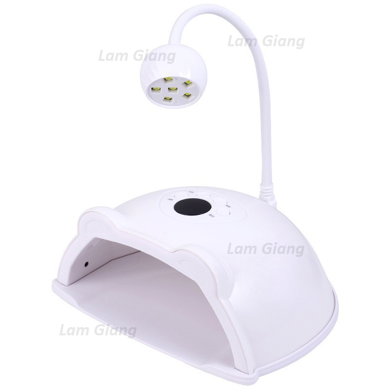 Máy hơ 2 trong 1, đầu xoay 360 độ không góc chết