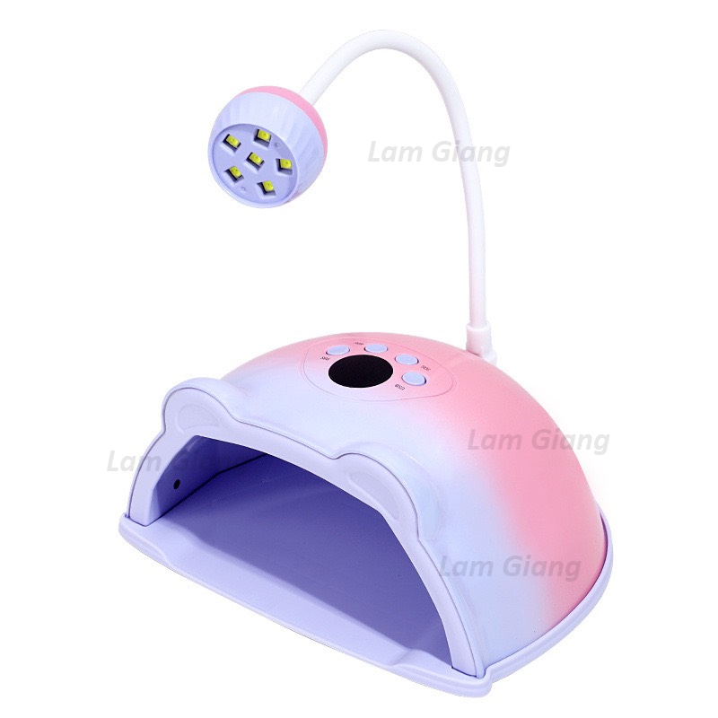 Máy hơ 2 trong 1, đầu xoay 360 độ không góc chết