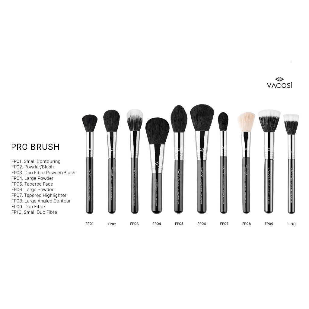 Cọ Phủ Vacosi Pro Brush Duo Fiber