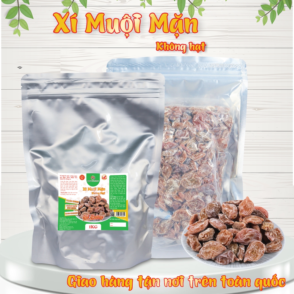Xí muội mặn không hạt Như Ý (bịch 1kg)