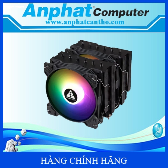 Quạt tản nhiệt khí CPU GOLDEN FIELD BLACK 2 FAN - Hàng Chính Hãng ...