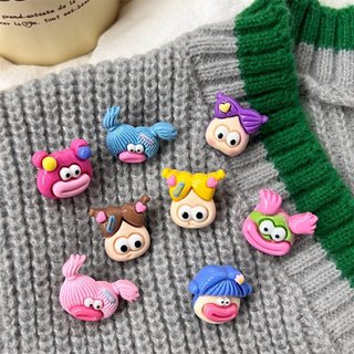 Ghim Cài Áo Quần Balo Cặp Cute Dạng Pin Charm Gắn Huy Hiệu Hình Thú Món Đồ Độc Lạ Timo PK94