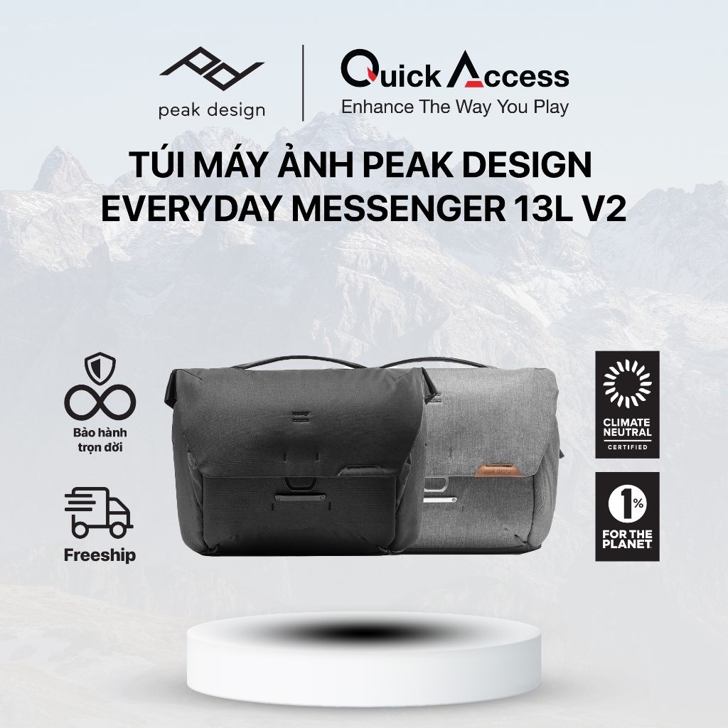 Túi Peak Design Everyday Messenger 13L V2 - Hàng chính hãng - Bảo hành ...