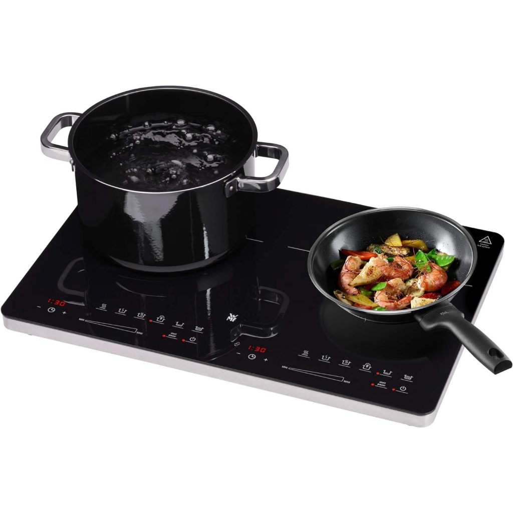 Ảnh Bếp từ đôi cao cấp WMF Kult X, 2 Vùng Nấu Với Bộ Điều Khiển Độc Lập, Công Suất 3500W, Bảo Hành 12m 3