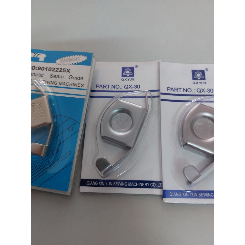 Cữ Nam Châm Định Hướng Đường May Cao Cấp – G30 Cữ To Vỏ Xanh, G20 Cữ Tiểu Vỏ Vàng (2 Cái)