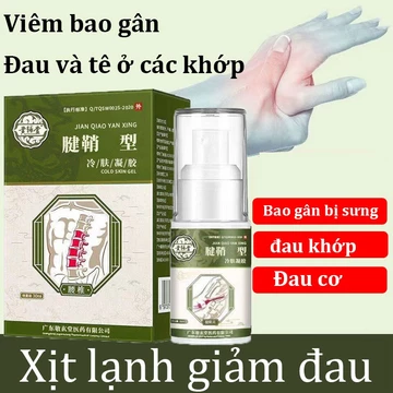 Chai xịt giảm đau nhức cơ, xương khớp Giúp Chấm Dứt Các Cơn Đau Như Đau Khớp, Căng Cơ, Viêm Khớp, Đau Nhức Đầu Gối