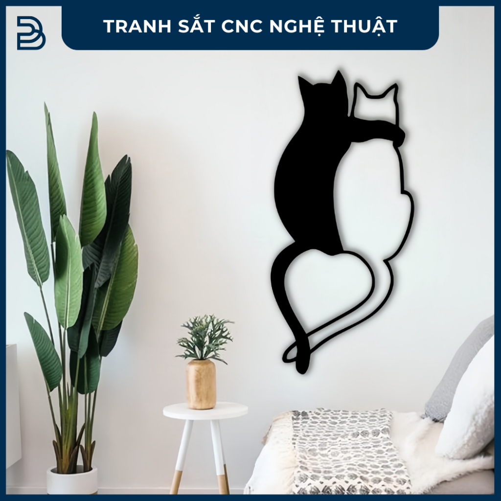 Tranh sắt CNC B07 | Tranh sắt nhiều mẫu độc đáo, Treo tường nghệ thuật, Decor trang trí nội thất