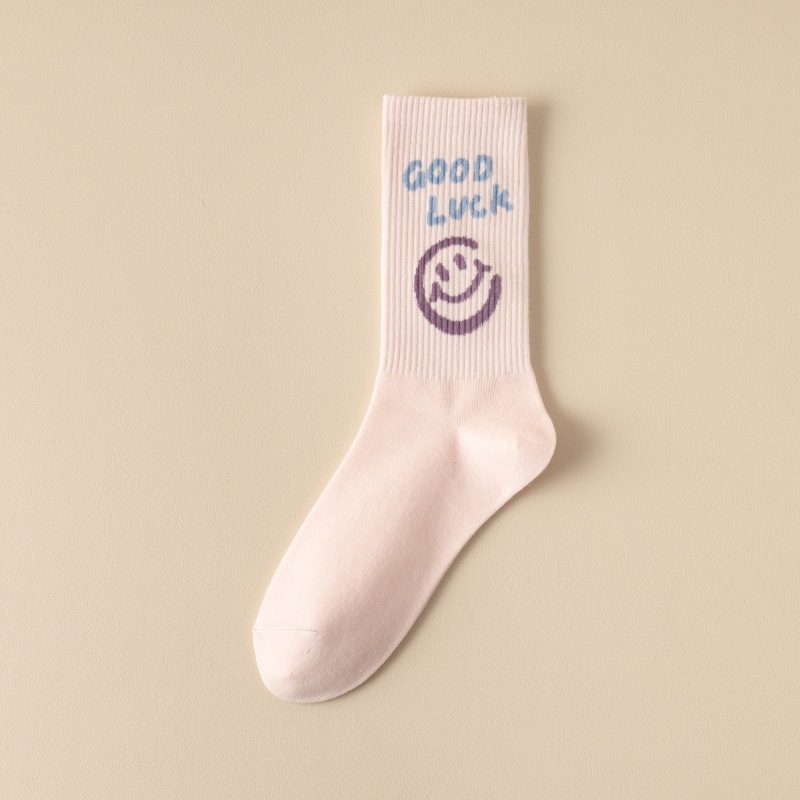 Vớ Tất chữ I AM GOOD cao cổ phong cách trẻ trung, năng động.