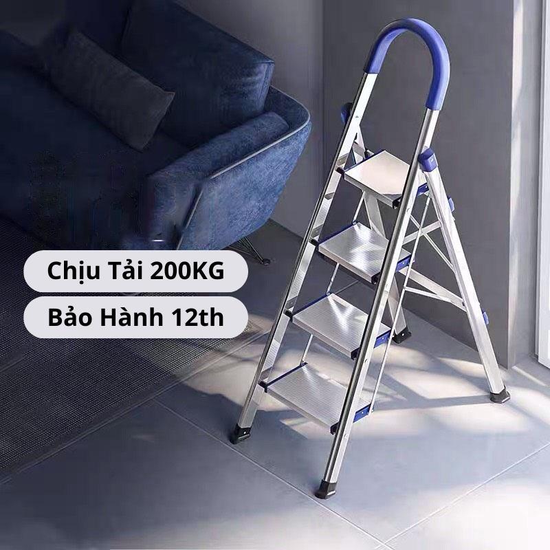 Thang Gấp Inox Chữ A 3-4-5-6-7 Bậc Thang Nhôm Ghế Thông Minh Tay Vịn ...