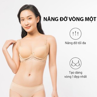 Áo lót bra nâng ngực tự nhiên co giãn linh hoạt ONOFF- 16UC24A028