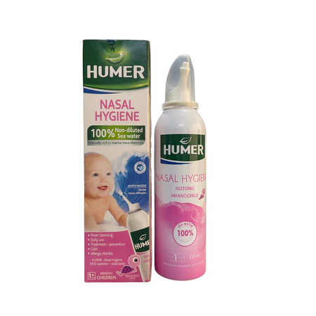 Dung dịch xịt mũi đẳng trương trẻ em Humer 150 Nose Hygiene Infant 150ml