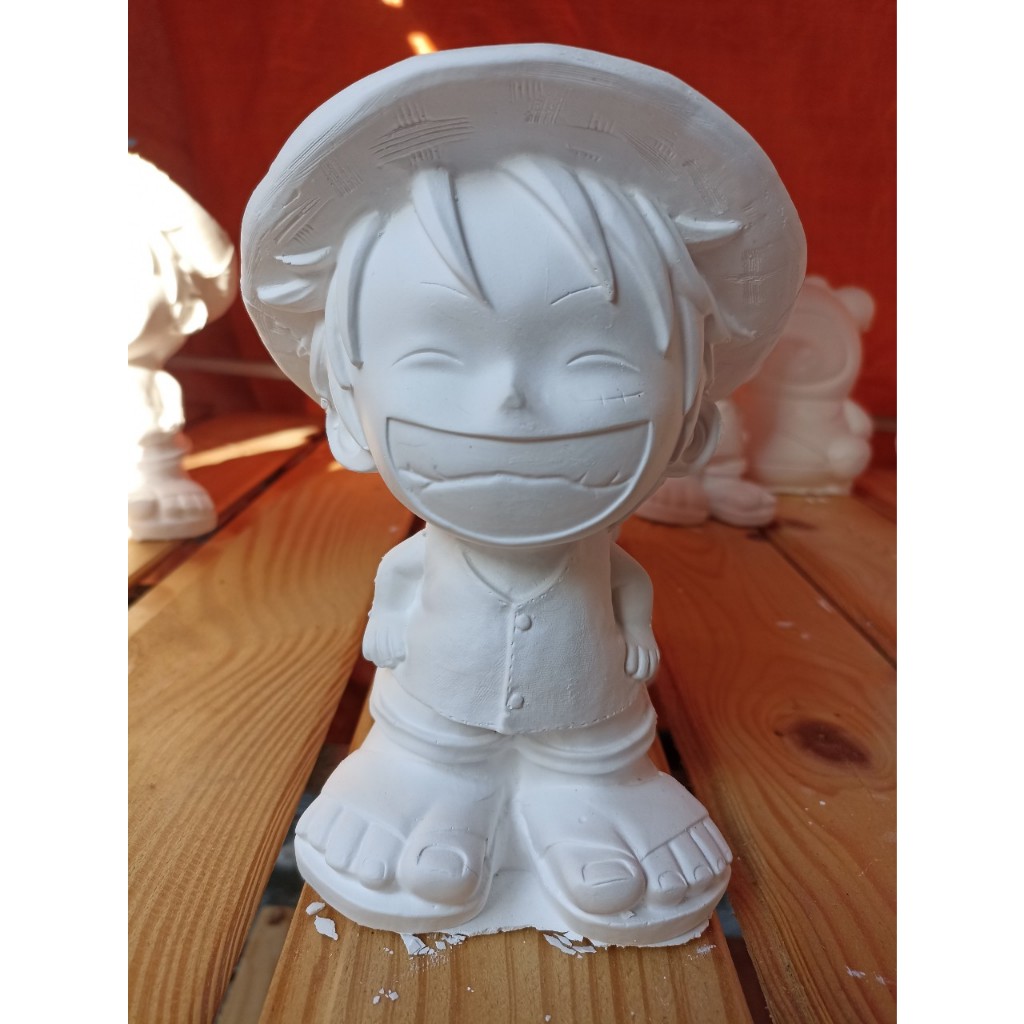 Tượng Luffy tô màu size 15-17cm | Shopee Việt Nam