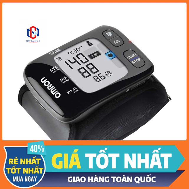 Máy đo huyết áp cổ tay OMRON HEM-6232T, bảo hành 5 năm, thiết kế siêu nhỏ gọn, kết nối bluetooch