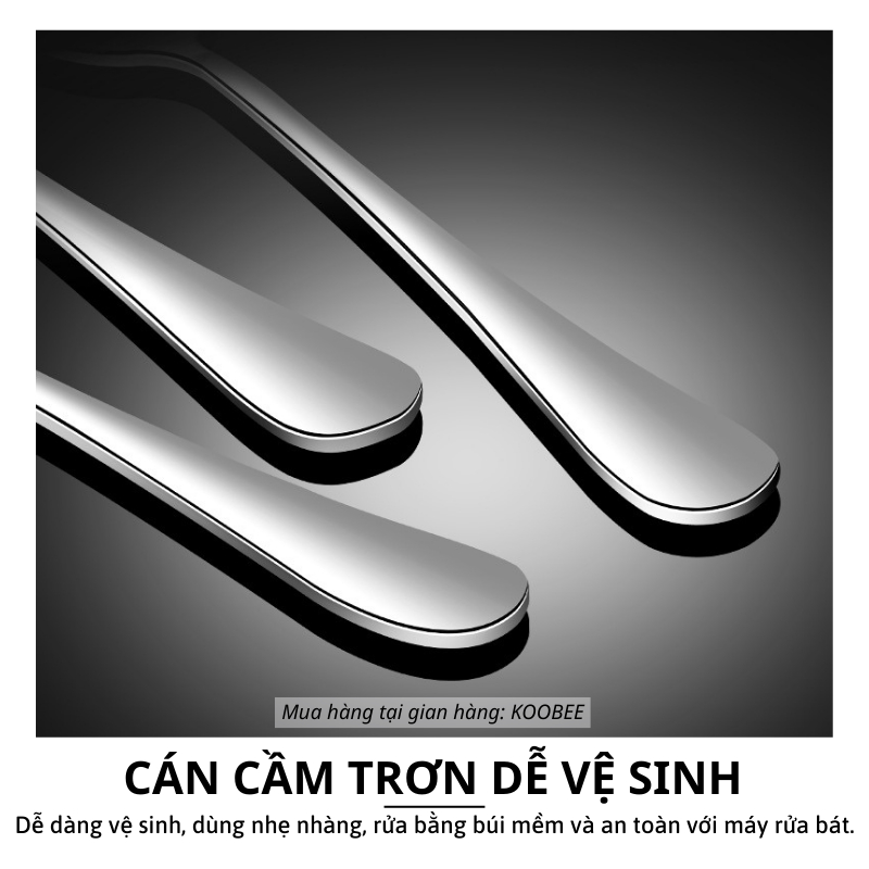 Muỗng Inox Ăn Cơm, Phở, Thìa Ăn Dặm Cho Bé – Chất Liệu Inox 410 Dày Dặn, Sáng Bóng, Bền Đẹp |T2