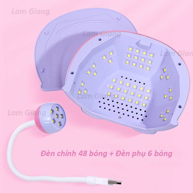 Máy hơ 2 trong 1, đầu xoay 360 độ không góc chết
