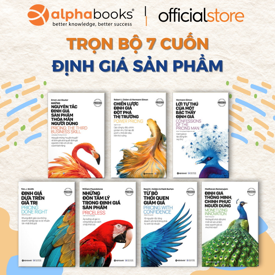 Sách Combo > Pricing Everything - Mọi Thứ Về Định Giá (Bộ 7 Cuốn ...