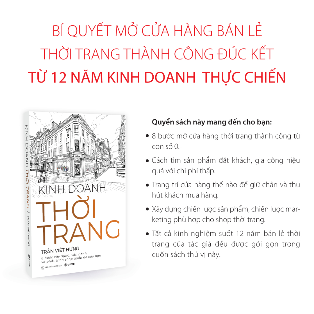 Ảnh Sách - Kinh Doanh Thời Trang - 8 Bước Xây Dựng, Vận Hành Và Phát Triển Shop Quần Áo Của Bạn 2