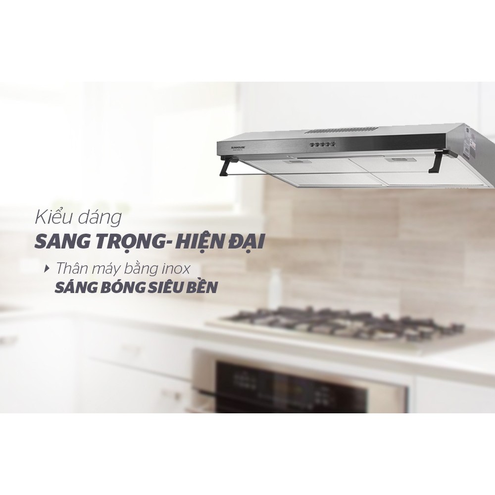 Máy hút mùi âm tủ Sunhouse SHB6118I