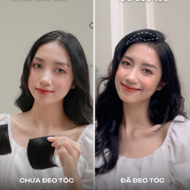 [TÓC GIẢ SIÊU CẤP] KẸP PHÍM TÓC MINI LÀM PHỒNG TÓC TÀNG HÌNH