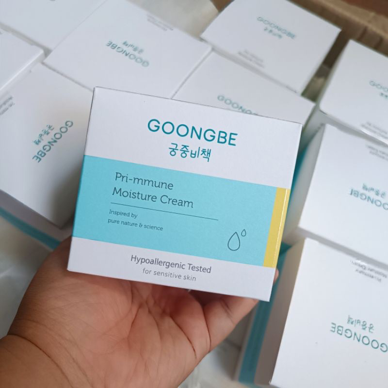 (Mẫu mới) Kem dưỡng ẩm Goongbe Primmune Moisture Cream hàng nội địa Hàn ...