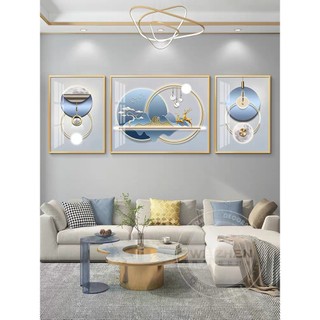 Tranh Tráng Gương treo tường bộ 3 tấm treo phòng khách hiện đại ,tranh tráng gương treo phòng khách HỔ DECOR