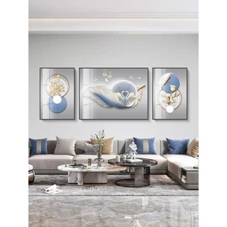 Tranh Tráng Gương treo tường bộ 3 tấm treo phòng khách hiện đại ,tranh tráng gương treo phòng khách HỔ DECOR