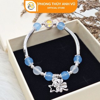 Vòng charm mix đá phong thủy hợp tuổi hợp mệnh cho nữ - Đủ 12 con giáp - may mắn tài lộc tình yêu