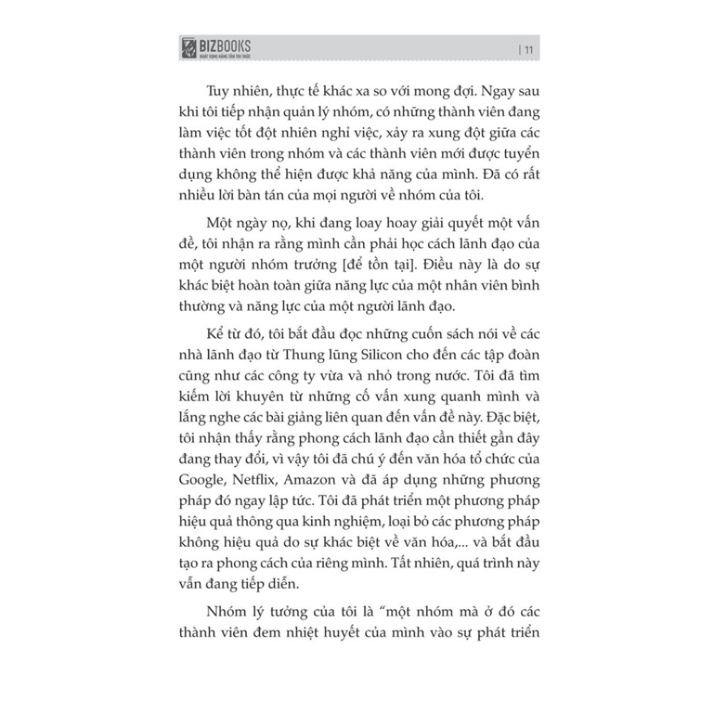 Sách - Bản Chất Của Trưởng Nhóm: Khi "Team-Work" Không Còn Là "Tao-Work" - Bizbooks