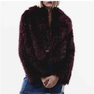 Áo lông Zara made in Morocco đủ tag tone đỏ đậm cực sang