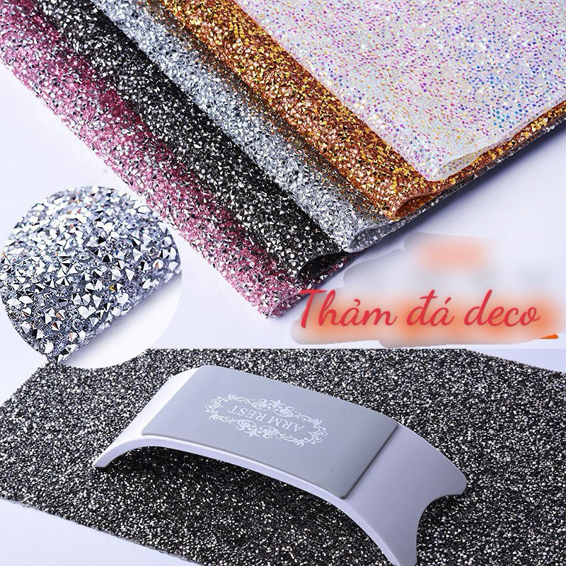Thảm Đá chụp ảnh Kim Cương Hột Xoàng KT: 40*24