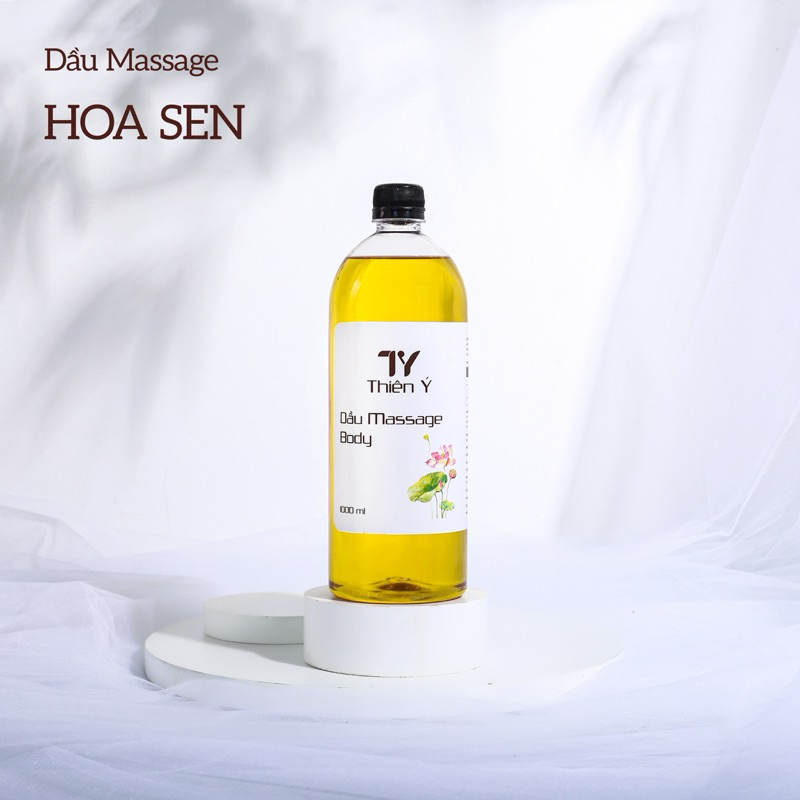 Dầu Massage Body Hoa Sen Chai 1000ml Shopee Việt Nam 0477