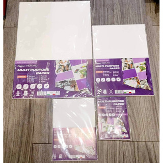 HAPPY - Giấy vẽ dòng đa năng 200gsm Multi-Purpose / MIXED MEDIA từ Ý đủ size từ a6 - a5 - a4 - a3 🌻