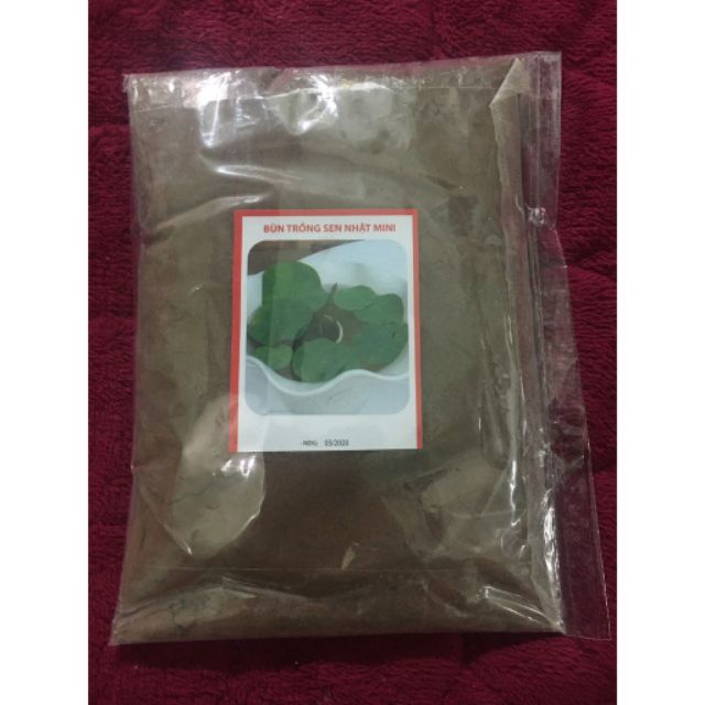 Bùn Khô Trồng Hoa Sen Súng, Gói 200gr, Phù Hợp Cây Thuỷ Sinh