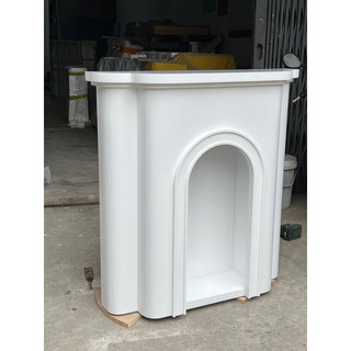 Kệ Lò Sưởi Cong, Phong Cách Châu Âu size 80x22x90