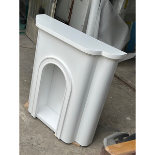 Kệ Lò Sưởi Cong, Phong Cách Châu Âu size 80x22x90