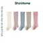Tất vớ đùi dài len gân hoa nhún cho bé trai bé gái sơ sinh 0-3 tuổi ShinHome Baby