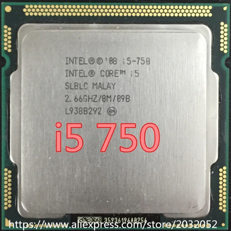 Chip i5, Bộ vi xủ lý i5, Cpu core i5 750 Socket 1156. | Shopee Việt Nam